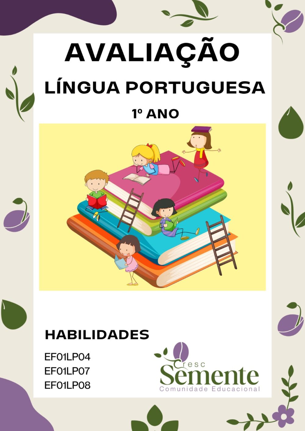 1º BIMESTRE AVALIAÇÕES 2024 1º ANO - Imagem 3