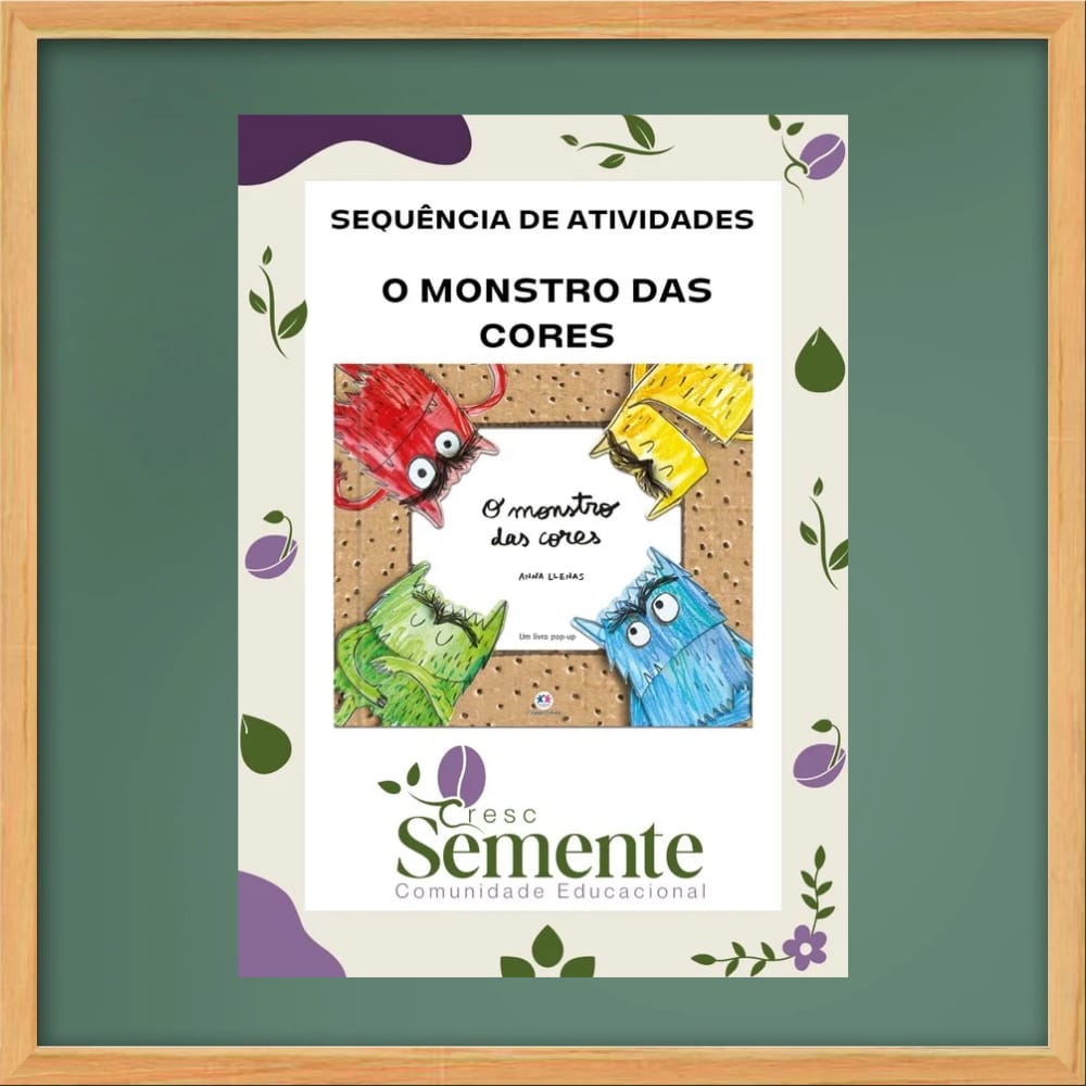 SEQUÊNCIA O MONSTRO DAS CORES 1º ANO