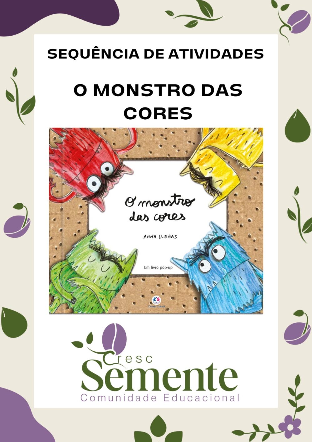SEQUÊNCIA O MONSTRO DAS CORES 2º ANO - Imagem 5