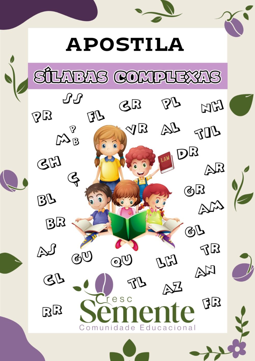 APOSTILA SÍLABAS COMPLEXAS 2024 - Imagem 3