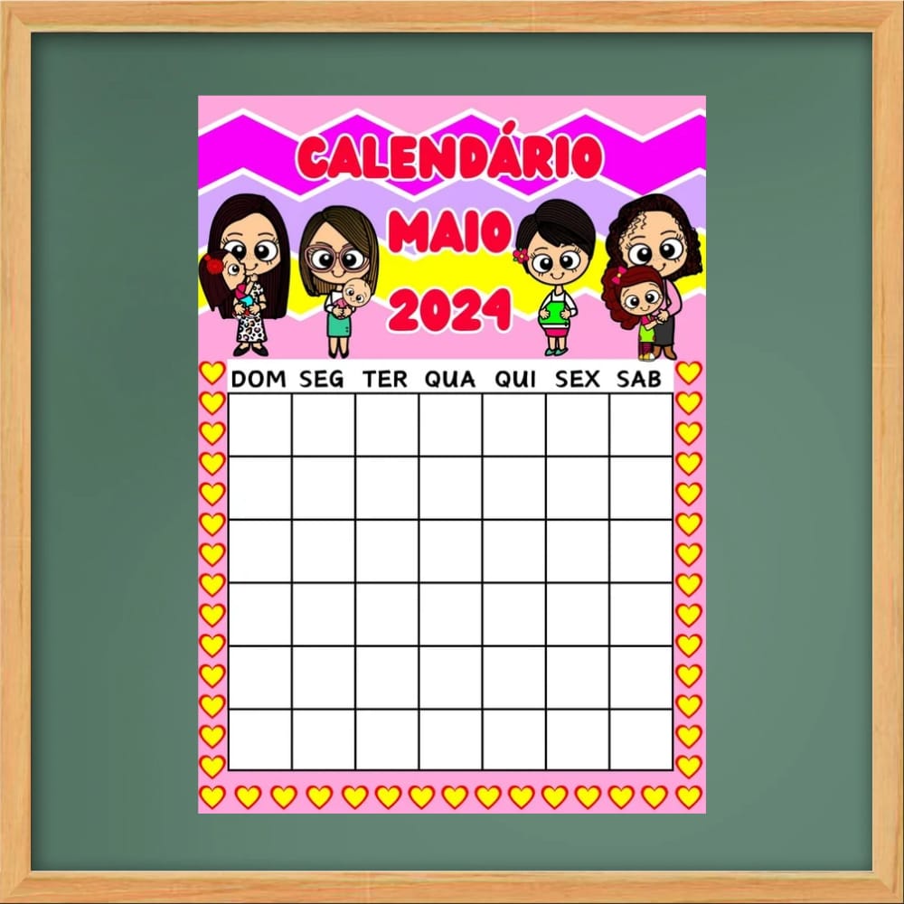 CALENDÁRIO INTERATIVO MÃES