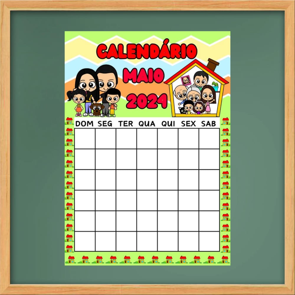 CALENDÁRIO INTERATIVO FAMÍLIA