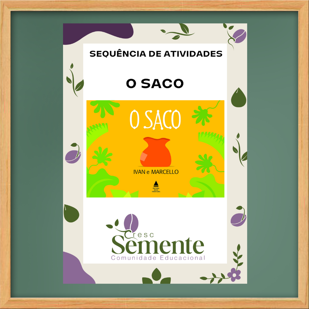 SEQUÊNCIA DIDÁTICA  DO LIVRO O SACO 1º ANO