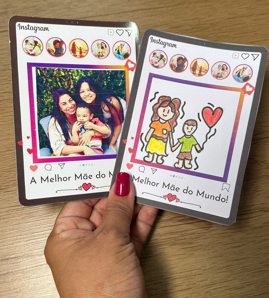 CARTÃO FEED DO INSTAGRAM- MÃES E FAMÍLIA