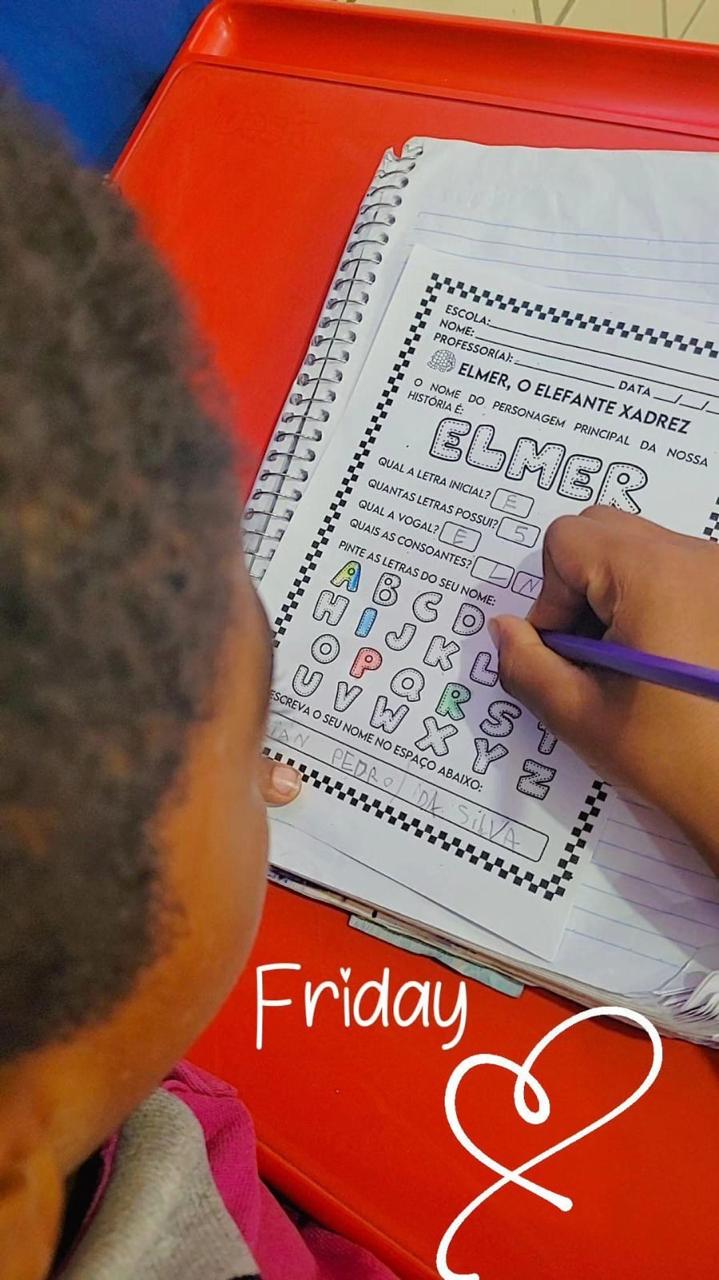 PROJETO DE LEITURA- MALETA VIAJANTE + SEQUÊNCIA DE ATIVIDADES ELMER, O ELEFANTE XADREZ - Imagem 9