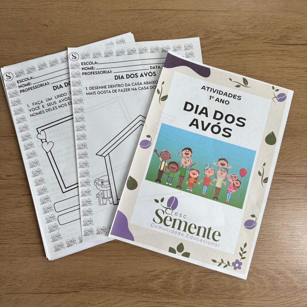 ATIVIDADES DIA DOS AVÓS + MIMO