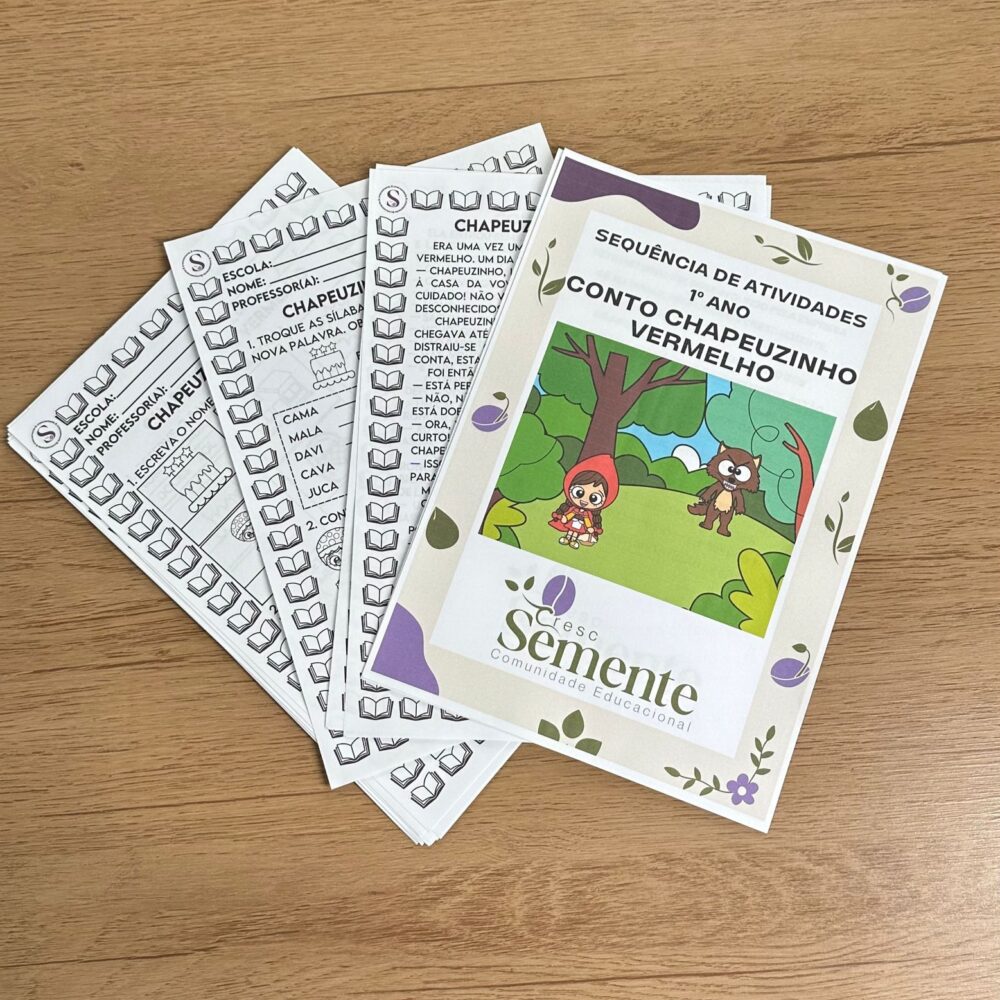 SEQUÊNCIA DIDÁTICA CHAPEUZINHO VERMELHO 1º ANO