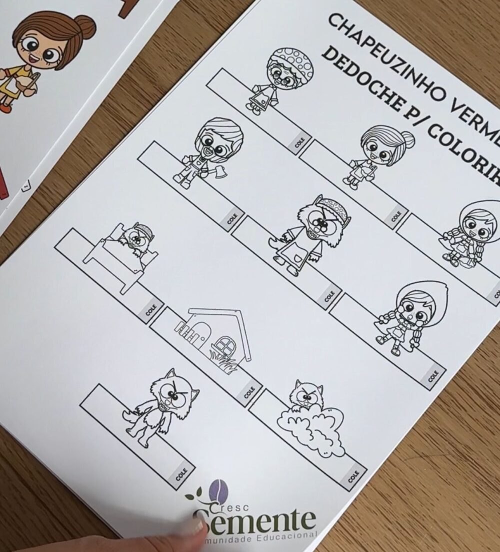 SEQUÊNCIA DIDÁTICA CHAPEUZINHO VERMELHO 2º ANO+ RECURSOS - Imagem 3