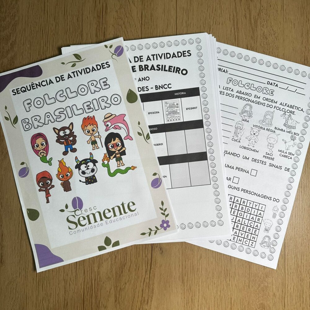 SEQUÊNCIAS DE ATIVIDADES FOLCLORE