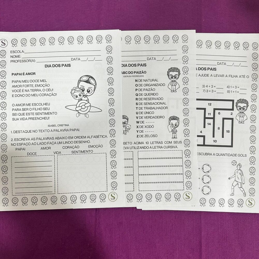 SEQUÊNCIA DE ATIVIDADES DIA DOS PAIS - Imagem 2
