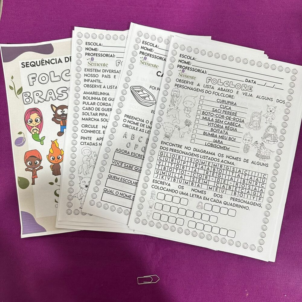SEQUÊNCIAS DE ATIVIDADES FOLCLORE - Imagem 2