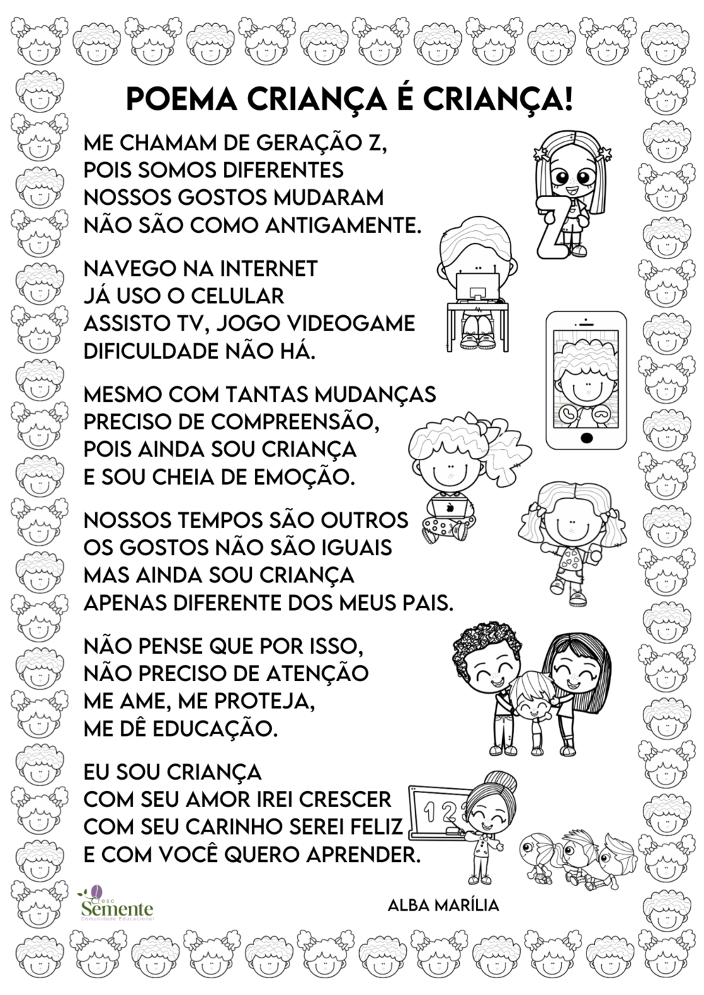 ATIVIDADES NA TEMÁTICA SEMANA DAS CRIANÇAS - Imagem 2
