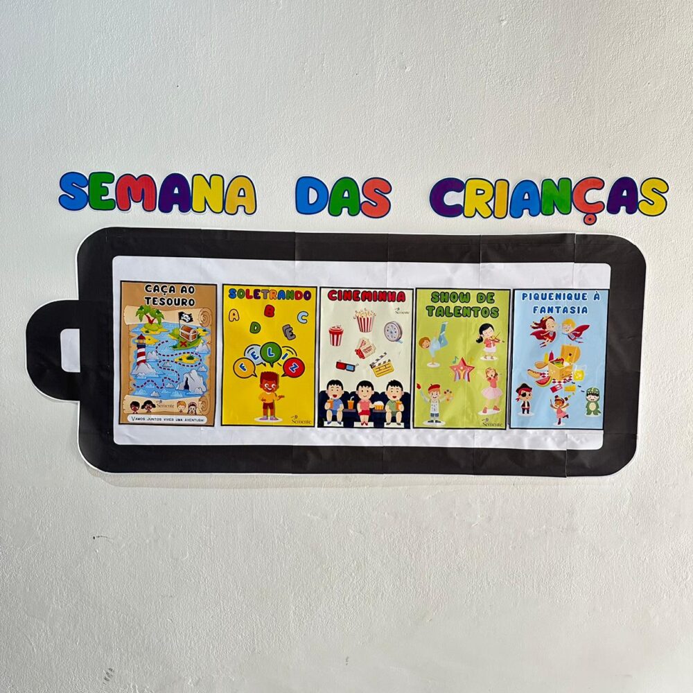 COMBO COMPLETO - PAINEL SEMANA DA CRIANÇAS