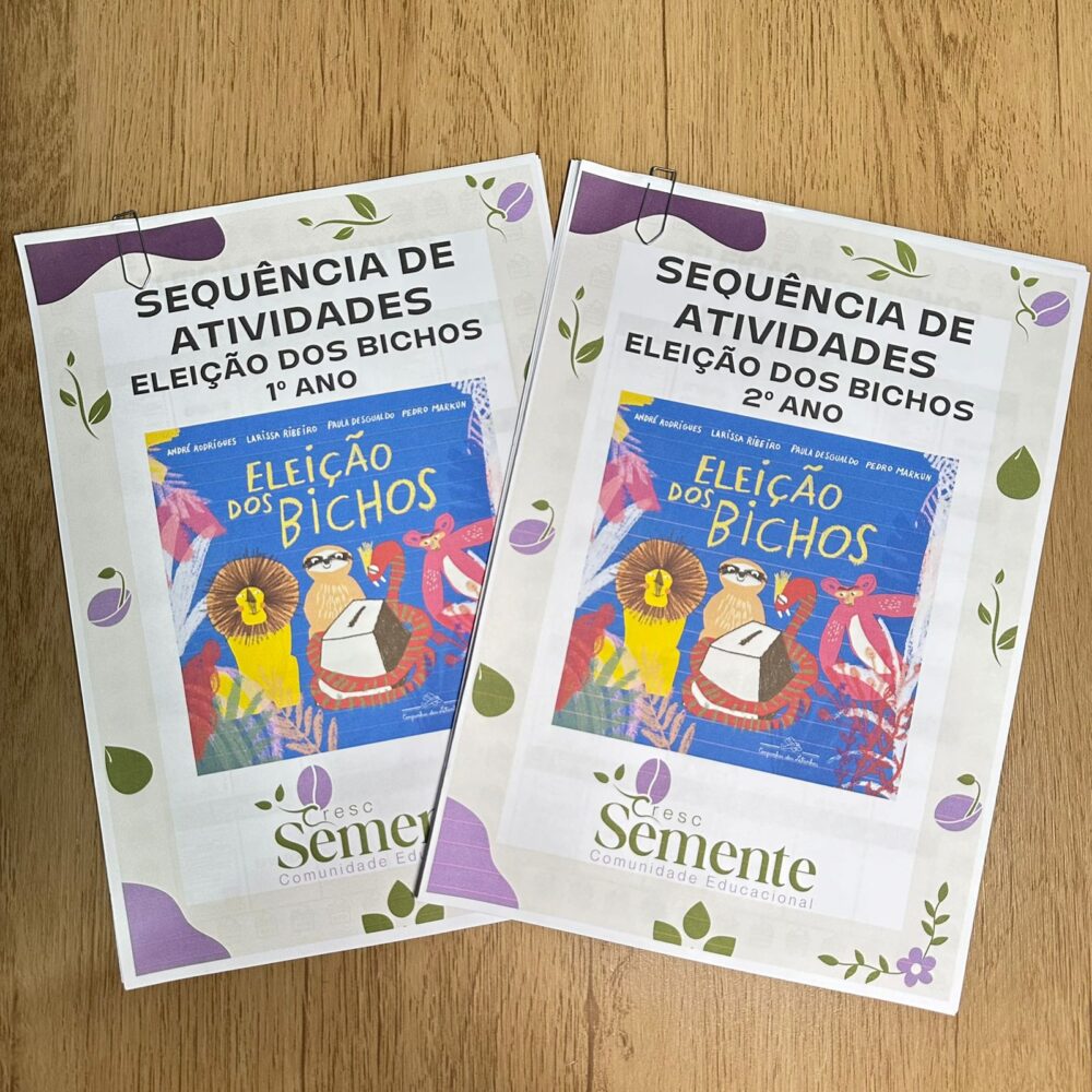 SEQUÊNCIA ELEÇÃO DOS BICHOS- 1º E 2º ANO