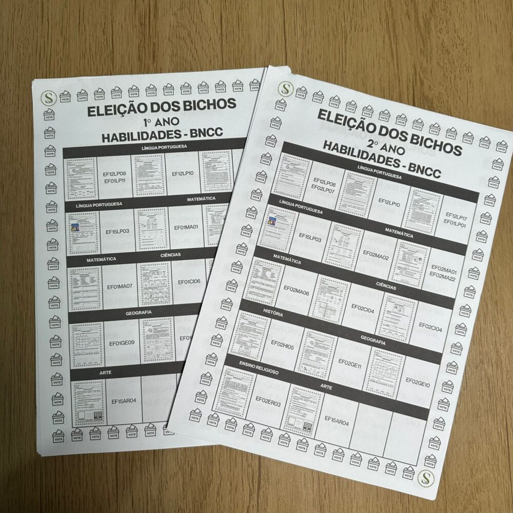 SEQUÊNCIA ELEÇÃO DOS BICHOS- 1º E 2º ANO - Imagem 3