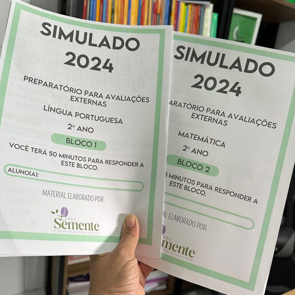 SIMULADO PREPARATÓRIO PARA AVALIAÇÕES EXTERNAS- 2º ANO