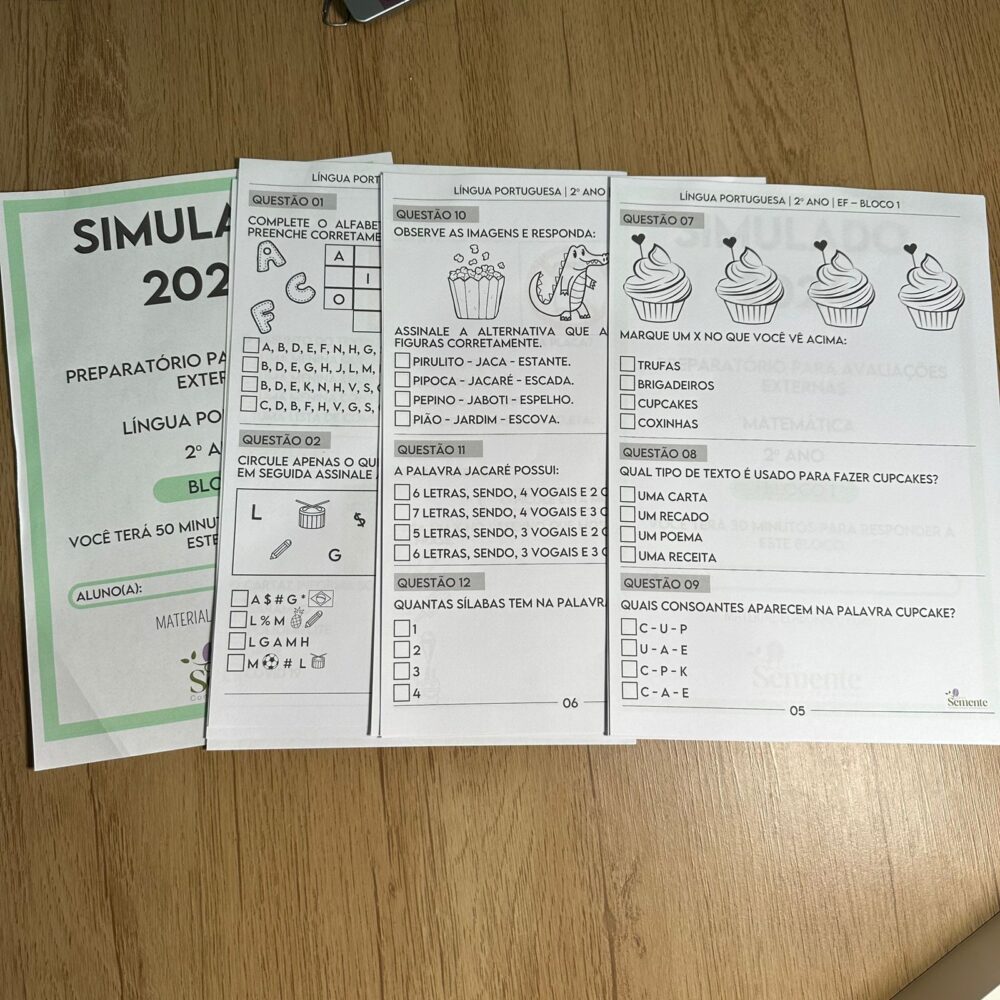 SIMULADO PREPARATÓRIO PARA AVALIAÇÕES EXTERNAS- 2º ANO - Imagem 6