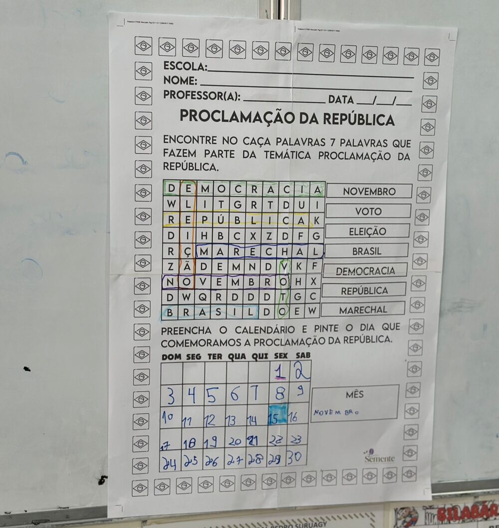 CARTAZ + ATIVIDADE PROCLAMAÇÃO DA REPÚBLICA - Imagem 4