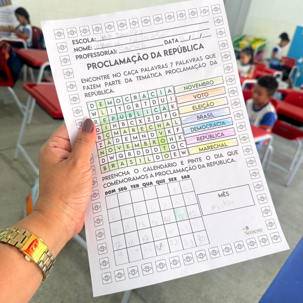 CARTAZ + ATIVIDADE PROCLAMAÇÃO DA REPÚBLICA