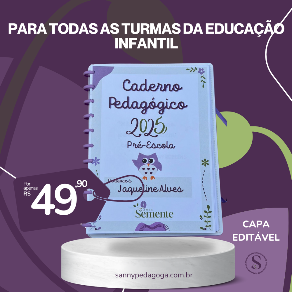 CADERNO PEDAGÓGICO EDUCAÇÃO INFANTIL