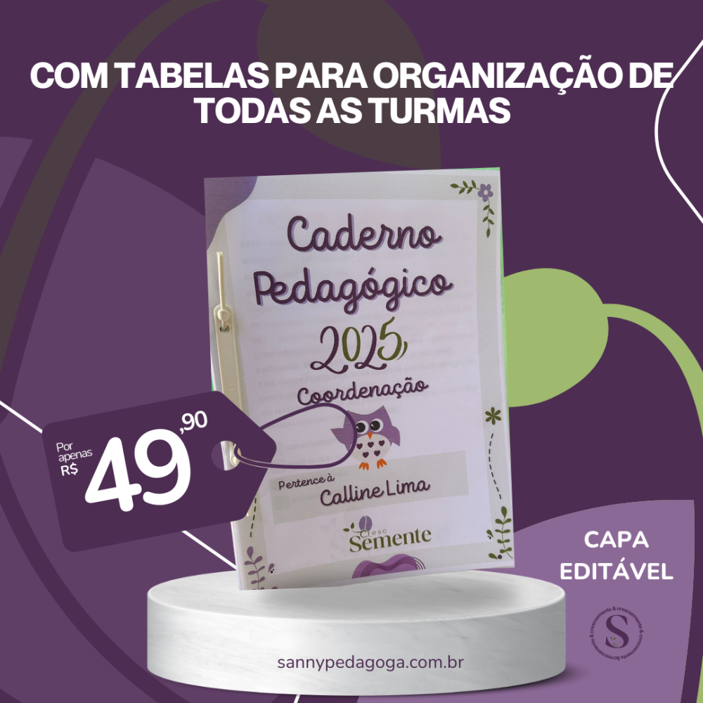 CADERNO PEDAGÓGICO COORDENAÇÃO