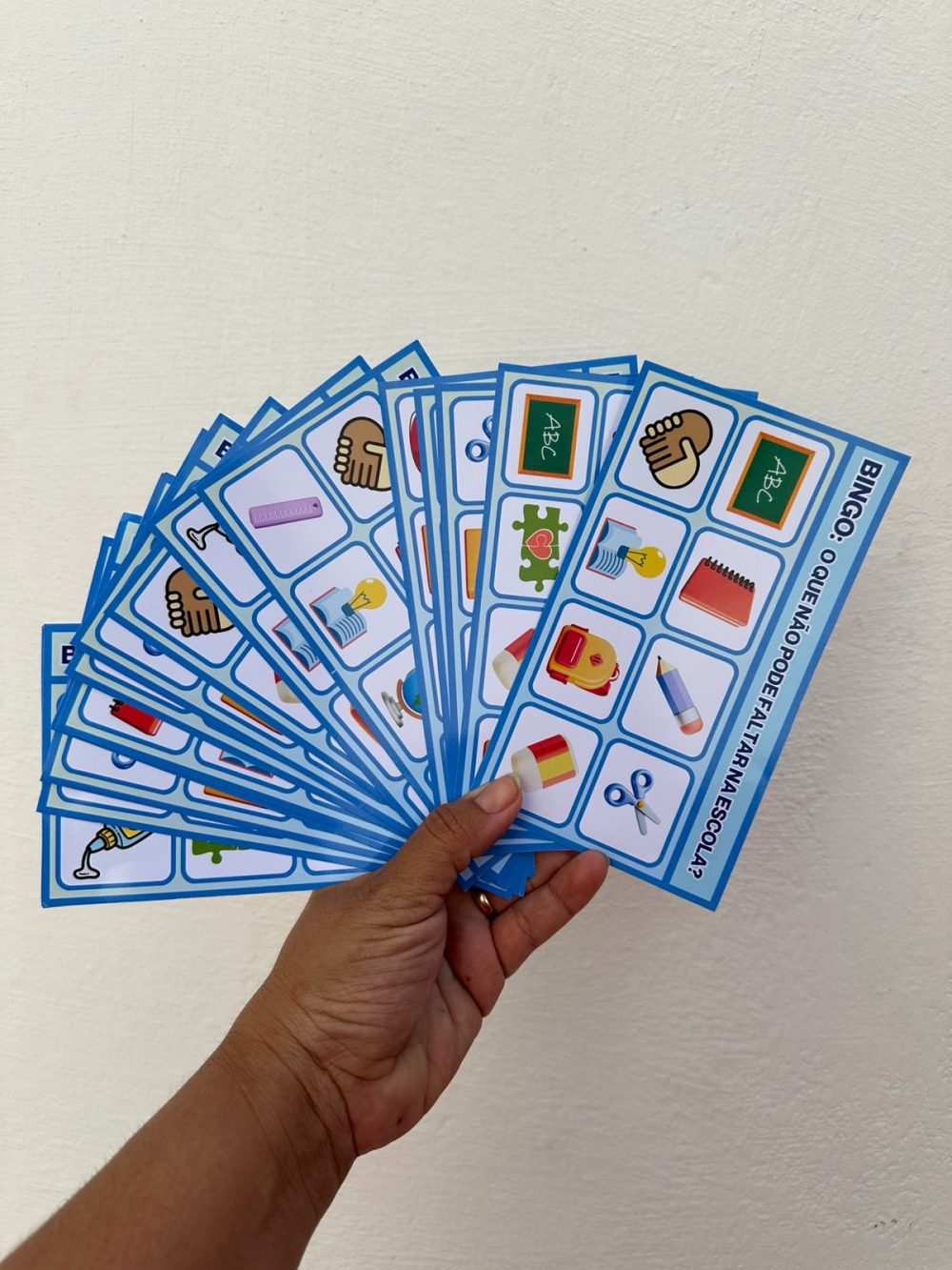 BINGO O QUE NÃO PODE FALTAR NA ESCOLA? - Imagem 2