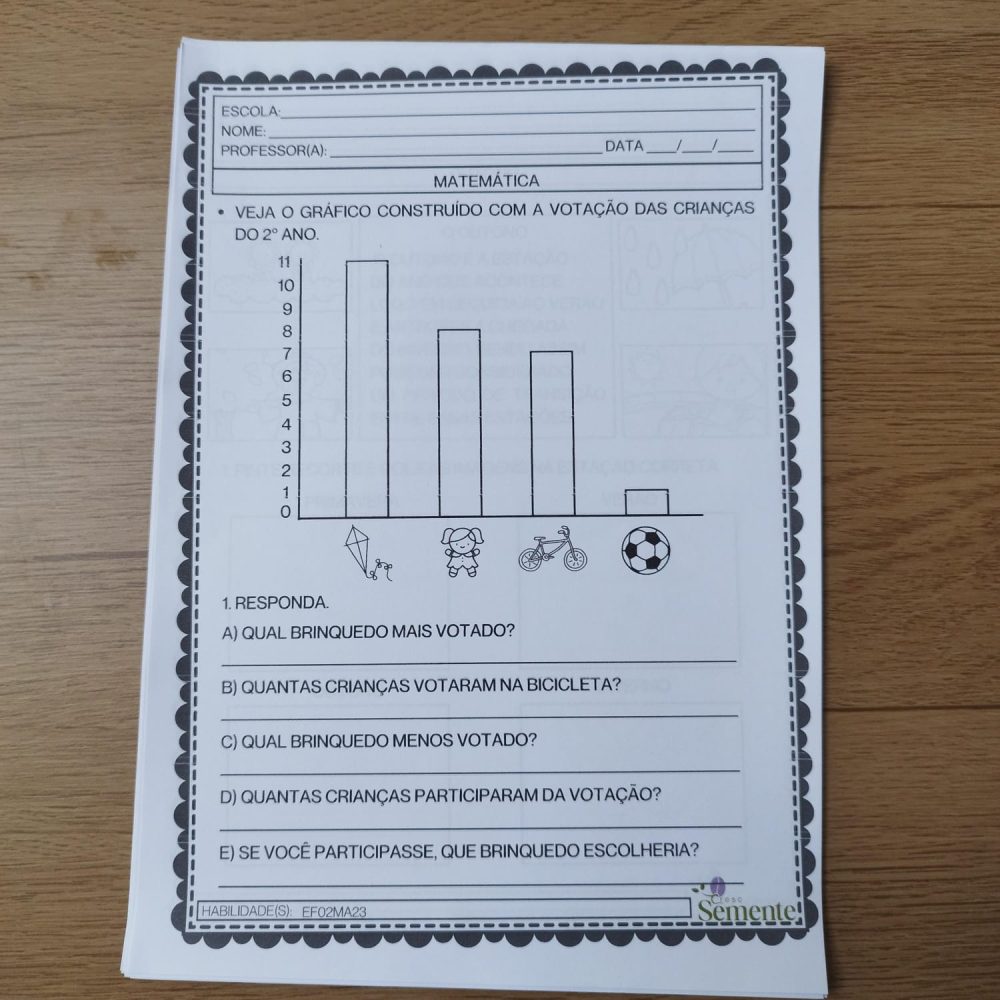 2º ANO - ATIVIDADES DE MARÇO - Imagem 5