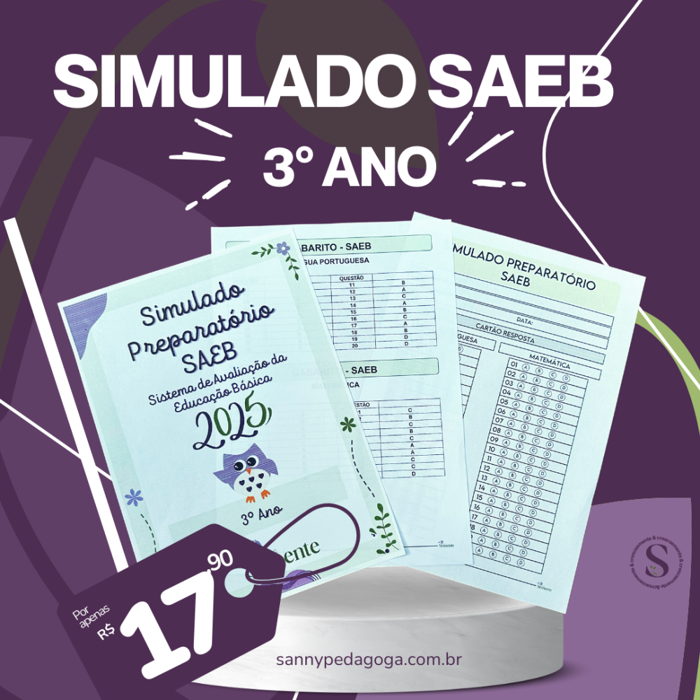 SIMULADO SAEB 3° ANO