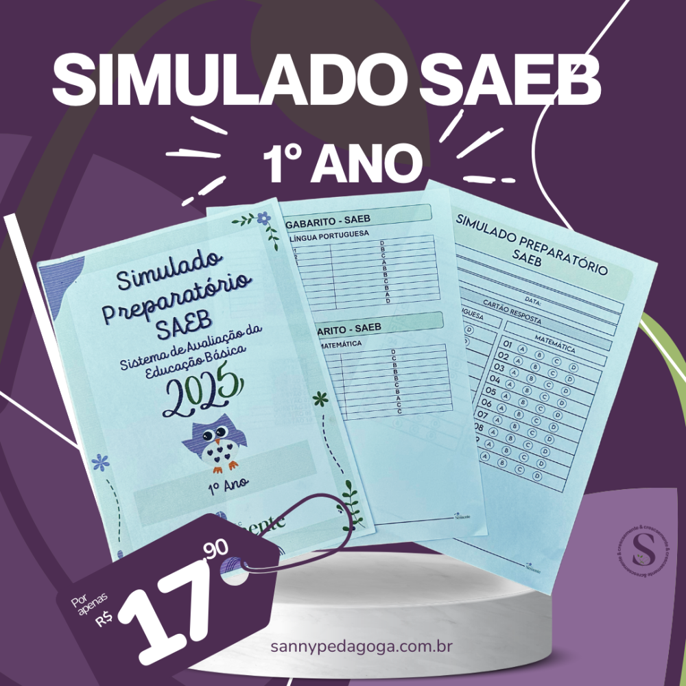 SIMULADO SAEB 1° ANO
