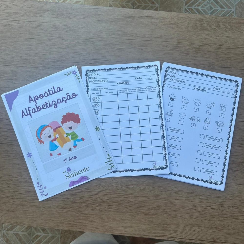 COMBO DAS APOSTILAS 1° E 2° ANOS - Imagem 6