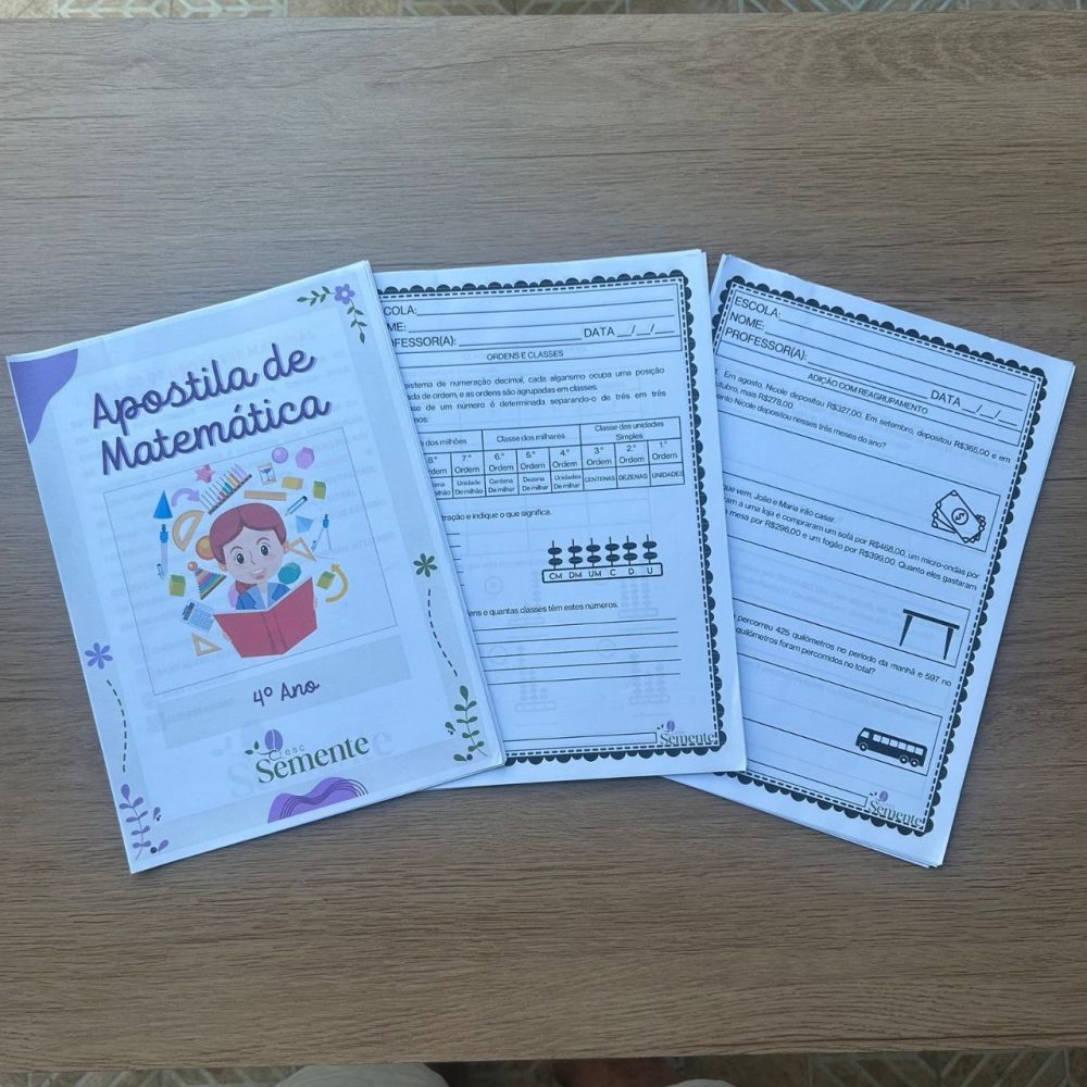 COMBO DAS APOSTILAS 3° E 4° ANOS - Imagem 6