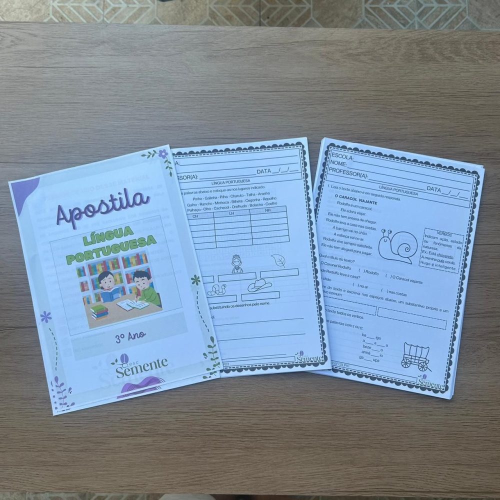 COMBO DAS APOSTILAS 3° E 4° ANOS - Imagem 5