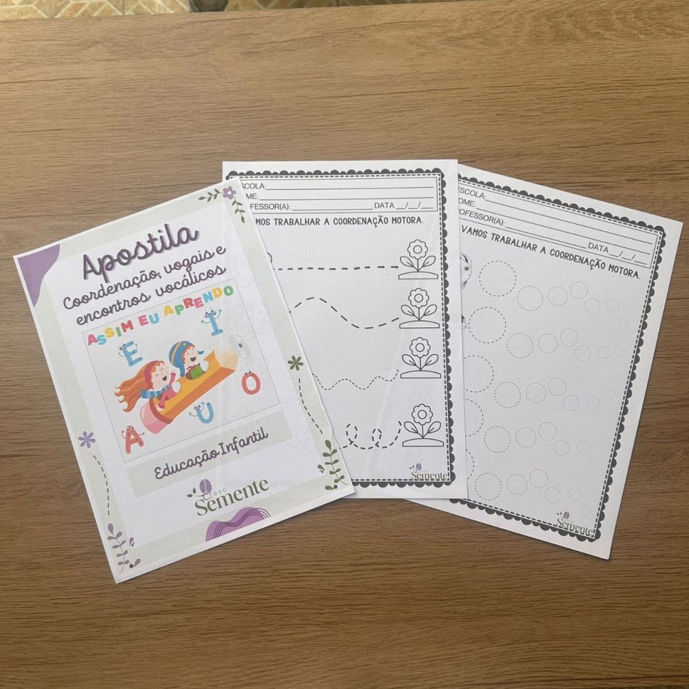 COMBO DAS APOSTILAS EDUCAÇÃO INFANTIL - Imagem 6