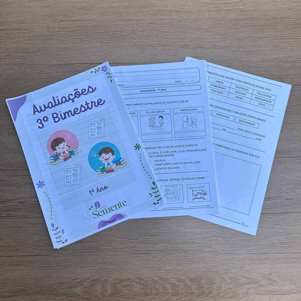 AVALIAÇÕES 1º ANO - 3º BIMESTRE - Imagem 4
