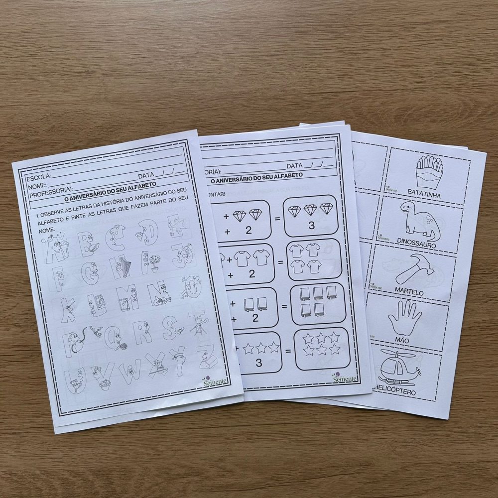 COMBO 3 SEQUÊNCIAS DIDÁTICAS - PRÉ-ESCOLA - Imagem 6