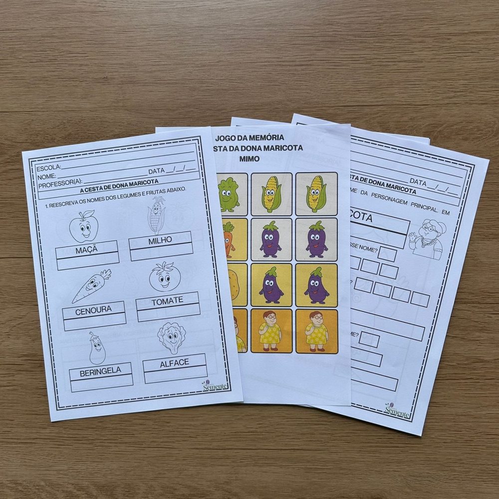 COMBO 3 SEQUÊNCIAS DIDÁTICAS - PRÉ-ESCOLA - Imagem 3