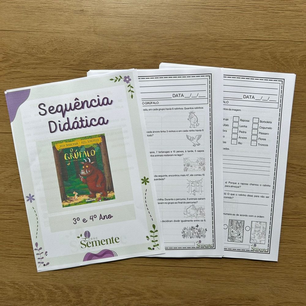 COMBO 4 SEQUÊNCIAS DIDÁTICAS - 3º E 4º ANO - Imagem 4