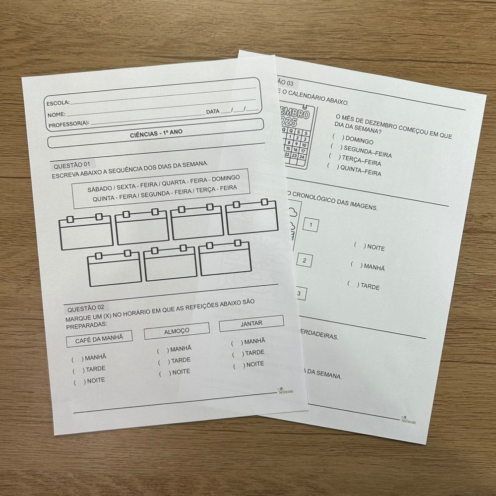 AVALIÇÕES 1º ANO - 4ºBIMESTRE - Imagem 3