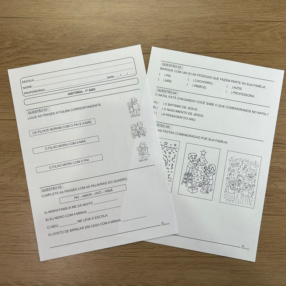 AVALIÇÕES 1º ANO - 4ºBIMESTRE - Imagem 6
