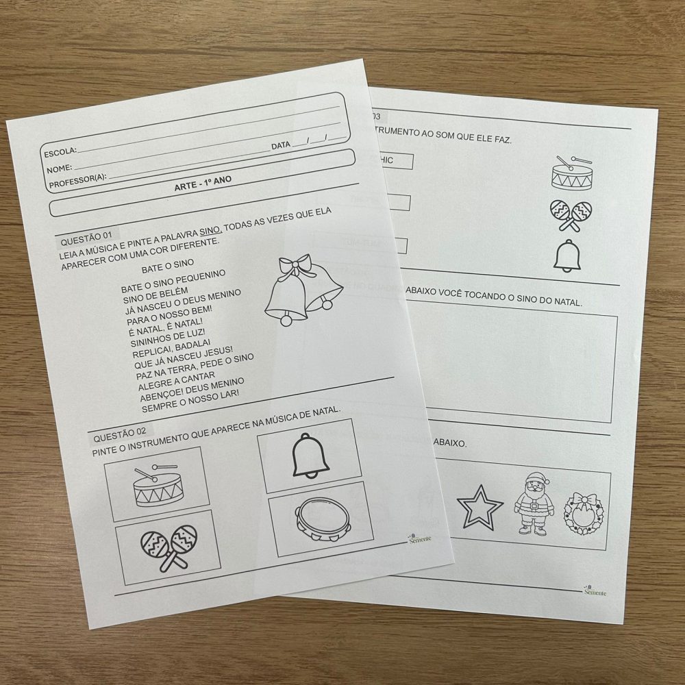 AVALIÇÕES 1º ANO - 4ºBIMESTRE - Imagem 8