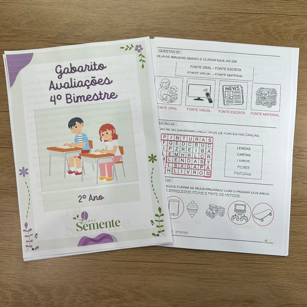 AVALIAÇÕES 2º ANO - 4º BIMESTRE - Imagem 6