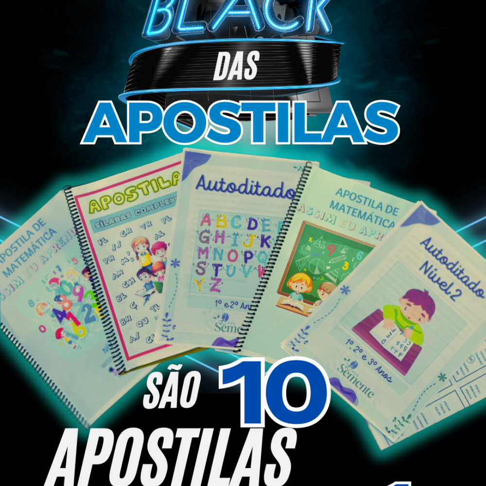 BLACK DAS APOSTILAS
