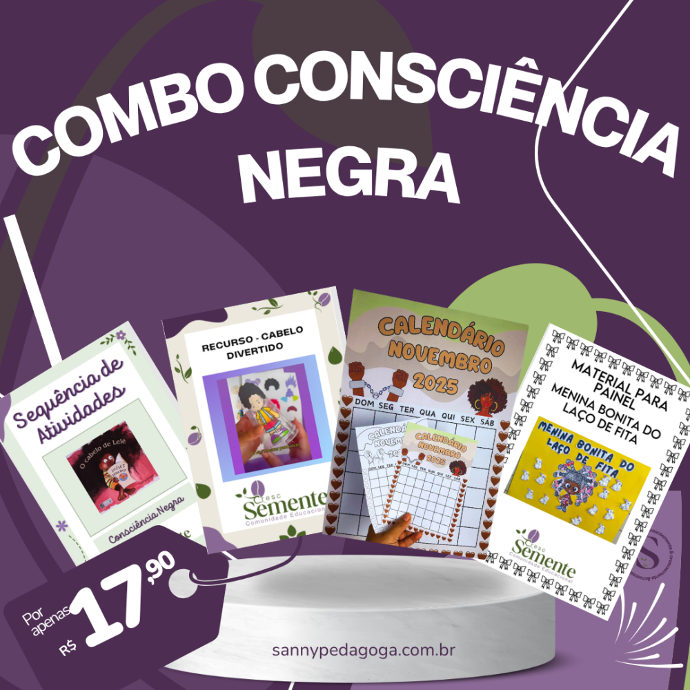 COMBO CONSCIÊNCIA NEGRA