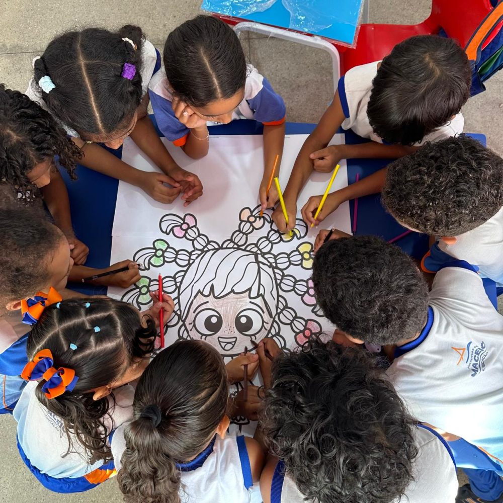 PAINEL MENINA BONITA DO LAÇO DE FITA - Imagem 8