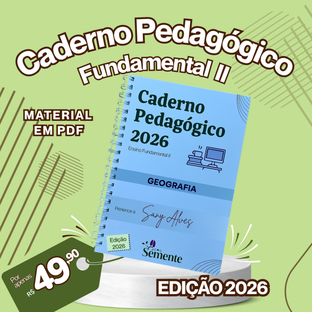 CADERNO PEDAGÓGICO GEOGRAFIA