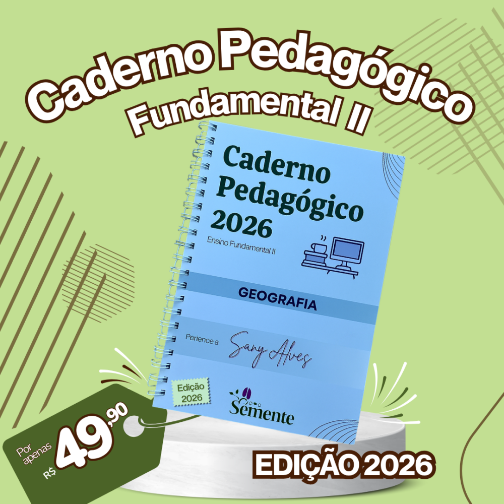 CADERNO PEDAGÓGICO GEOGRAFIA