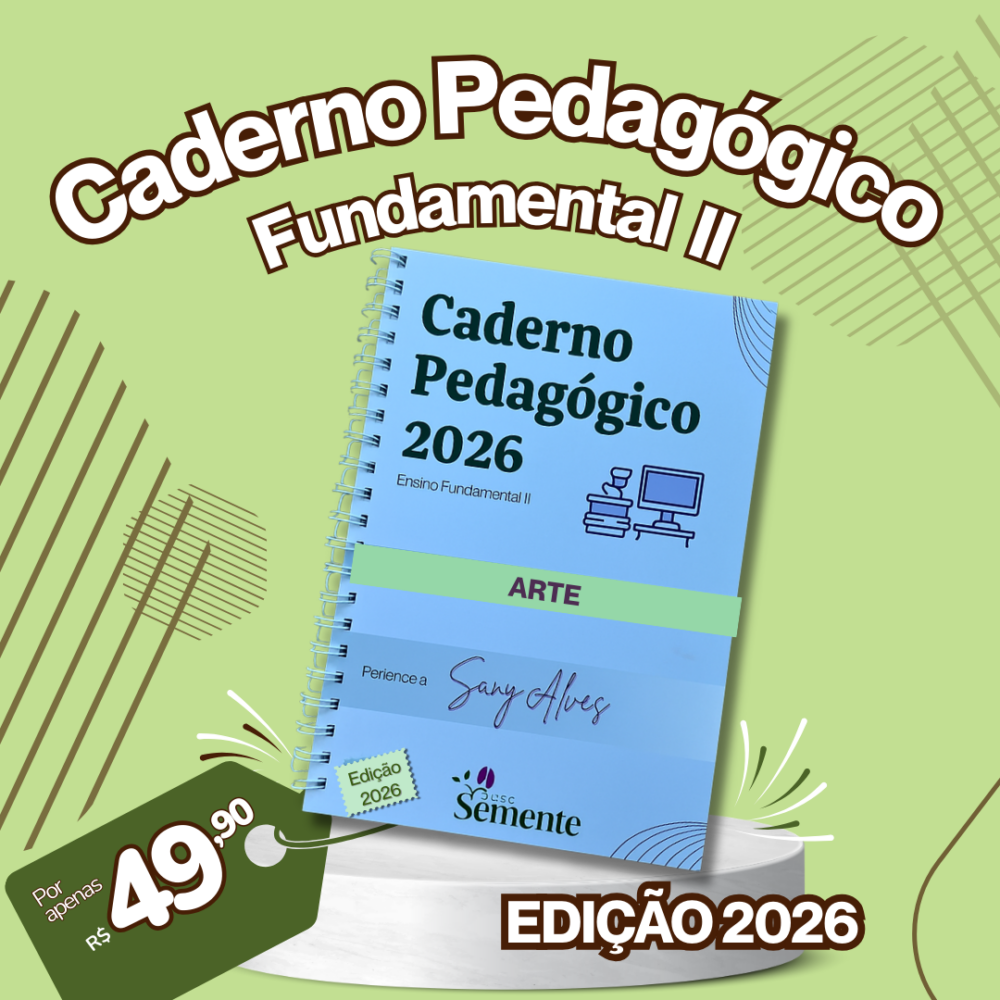 CADERNO PEDAGÓGICO ARTE