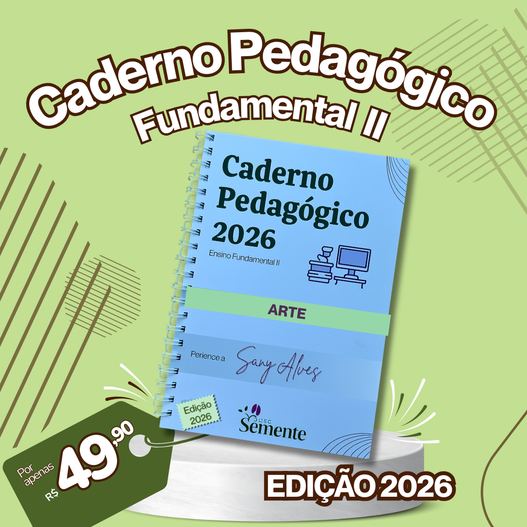 CADERNO PEDAGÓGICO ARTE