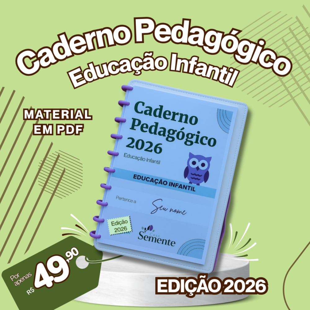 CADERNO PEDAGÓGICO - EDUCAÇÃO INFANTIL 2026