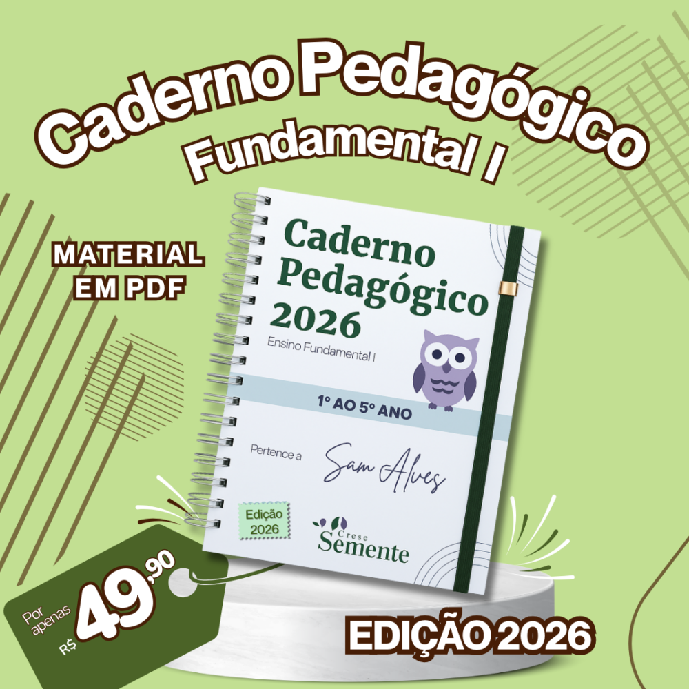 CADERNO PEDAGÓGICO - FUNDAMENTAL I- 2026